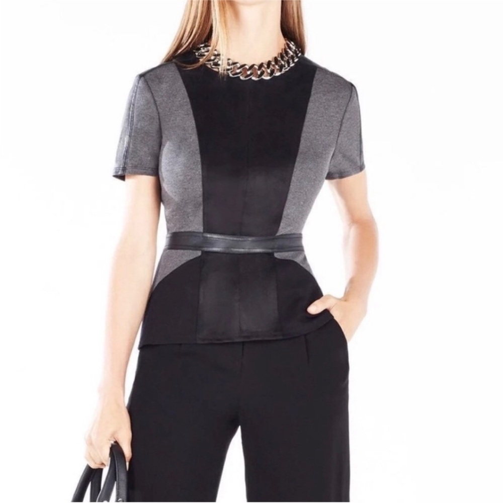 BCBG MaxAzria peplum top